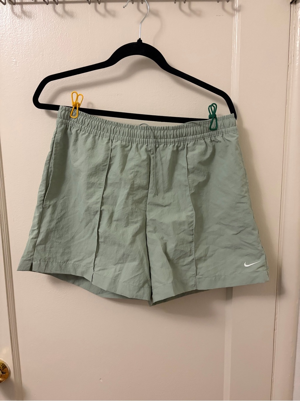 Nike Women’s Light Green Athletic Shorts size M